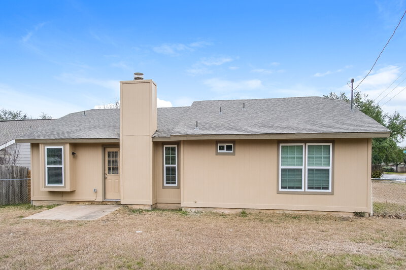 2,165/Mo, 2303 Spring Breeze Dr Round Rock, TX 78664 Rear View