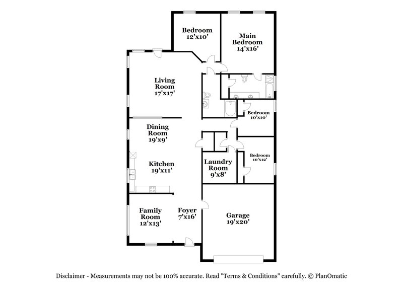 2,125/Mo, 837 Clear Springs Holw Buda, TX 78610 Floor Plan View