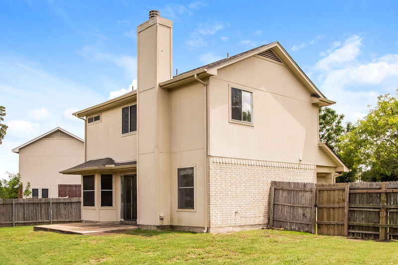 1,835/Mo, 21013 Godolophin Ct Pflugerville, TX 78660 Rear View