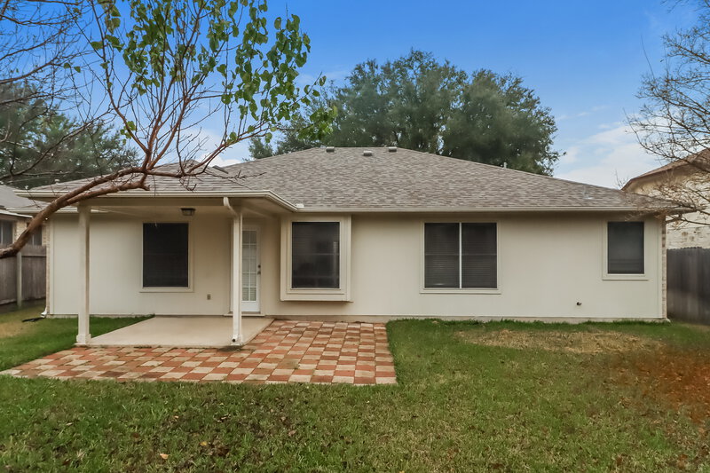 1,875/Mo, 2626 Bradley Ln Round Rock, TX 78664 Rear View