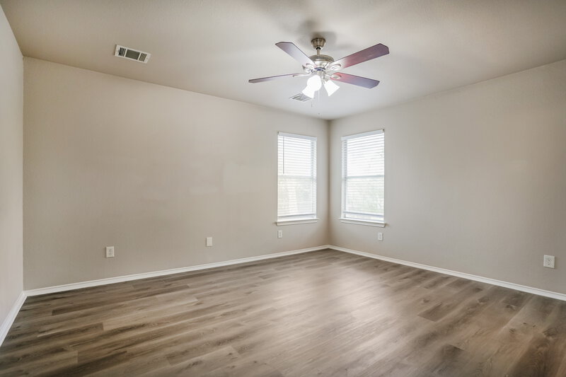 2,200/Mo, 15524 Sarahs Creek Dr Pflugerville, TX 78660 Main Bedroom View