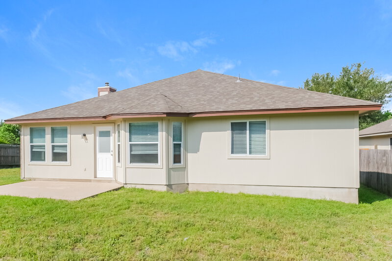 2,685/Mo, 119 Cassandra Dr Hutto, TX 78634 Rear View