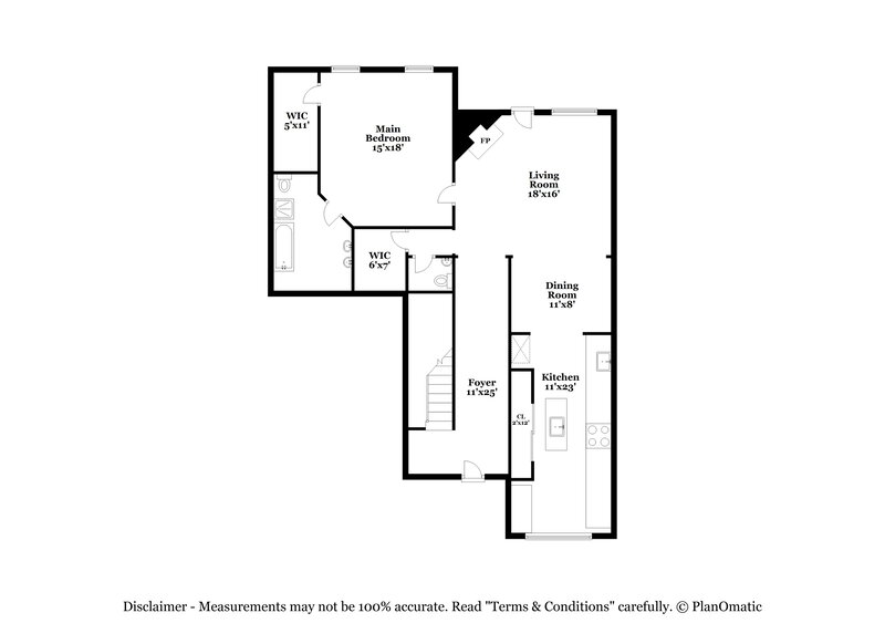 2,690/Mo, 904 Poplar Dr Georgetown, TX 78628 Floor Plan View
