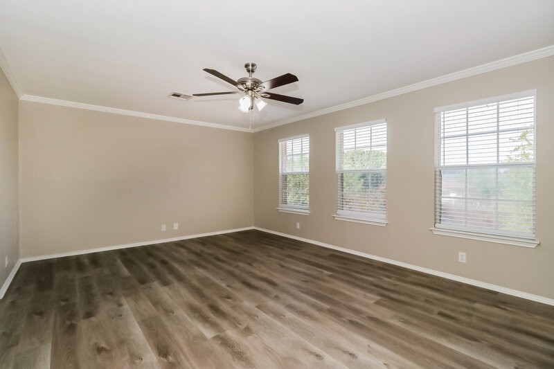 1,870/Mo, 504 Country Estates Dr Hutto, TX 78634 Main Bedroom View 2