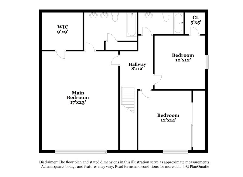 2,240/Mo, 2016 Continental Pass Cedar Park, TX 78613 Floor Plan View 2