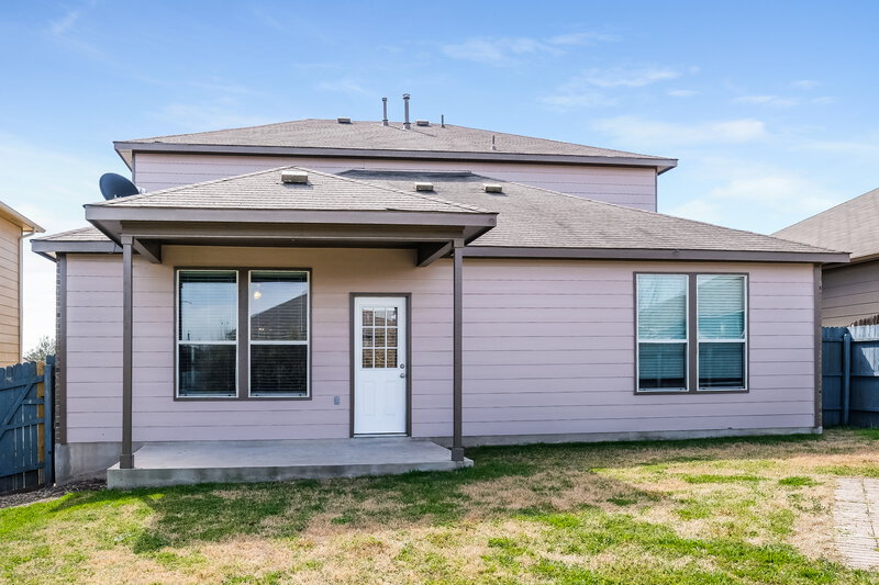 2,310/Mo, 327 Nandina Dr Buda, TX 78610 Rear View 2