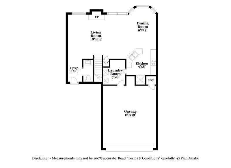 1,885/Mo, 1623 Harness Raceway Pflugerville, TX 78660 Floor Plan View