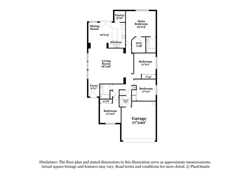 2,025/Mo, 1325 Lakeside Loop Round Rock, TX 78665 Floor Plan View