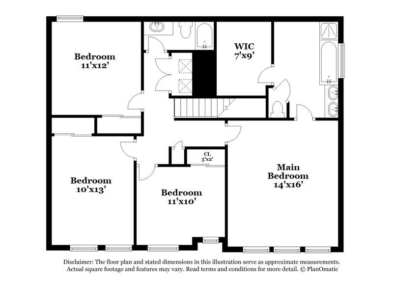 2,215/Mo, 2820 Hearthsong Loop Round Rock, TX 78665 Floor Plan View 2