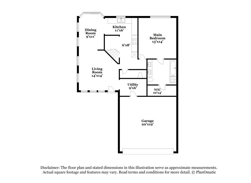 2,120/Mo, 16706 Shipshaw River Dr Leander, TX 78641 Floor Plan View