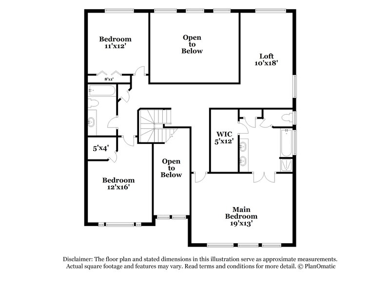 2,770/Mo, 539 W Metcalfe St Hutto, TX 78634 Floor Plan View 2