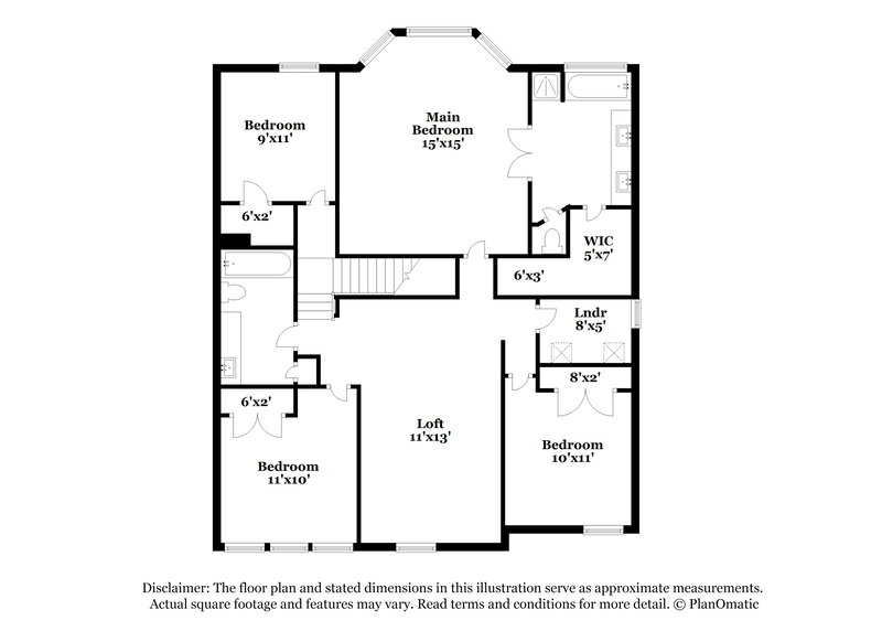 2,635/Mo, 8120 Pescara Cv Round Rock, TX 78665 Floor Plan View 2