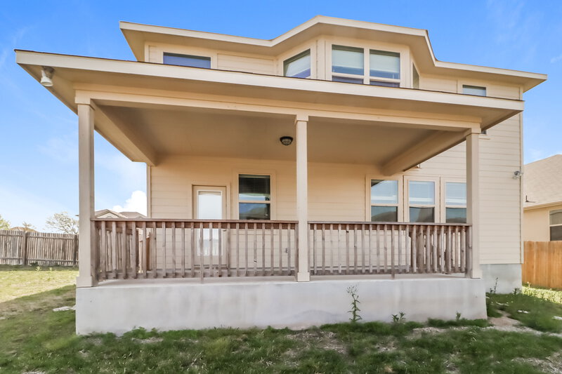 2,635/Mo, 8120 Pescara Cv Round Rock, TX 78665 Rear View