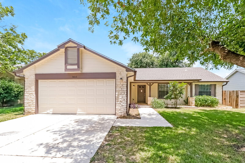 1,810/Mo, 1806 Primrose Trl Round Rock, TX 78664 External View