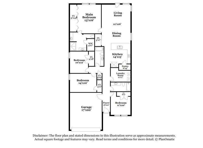 2,300/Mo, 5802 Lucca Ln Round Rock, TX 78665 Floor Plan View