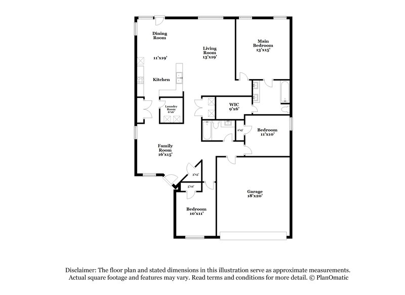 2,380/Mo, 223 Rock Hound Ln Liberty Hill, TX 78642 Floor Plan View