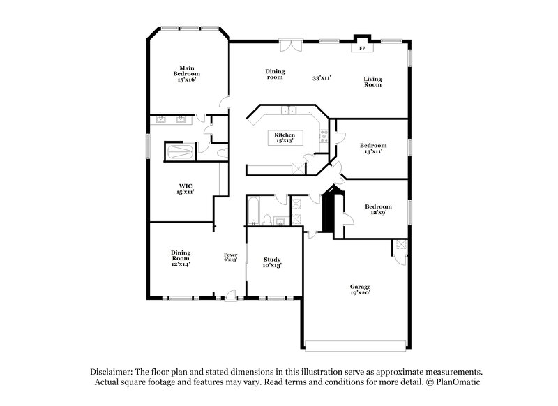 2,560/Mo, 16917 Tortoise St Round Rock, TX 78664 Floorplan View