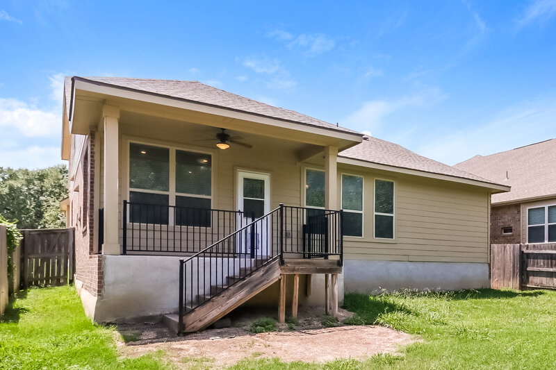3,270/Mo, 409 Pinnacle View Dr Georgetown, TX 78628 Rear View
