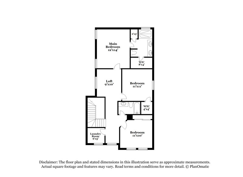 2,620/Mo, 902 Lost Pines Ln Cedar Park, TX 78613 Floor Plan View 2