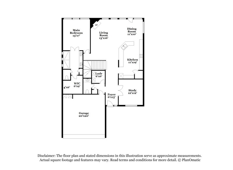3,620/Mo, 105 Crescent Heights Dr Georgetown, TX 78628 Floor Plan View
