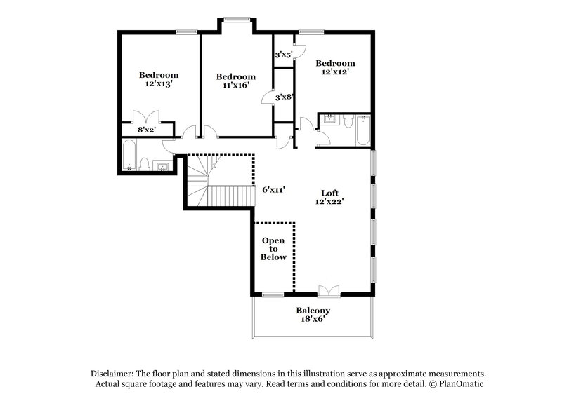 3,620/Mo, 105 Crescent Heights Dr Georgetown, TX 78628 Floor Plan View 2