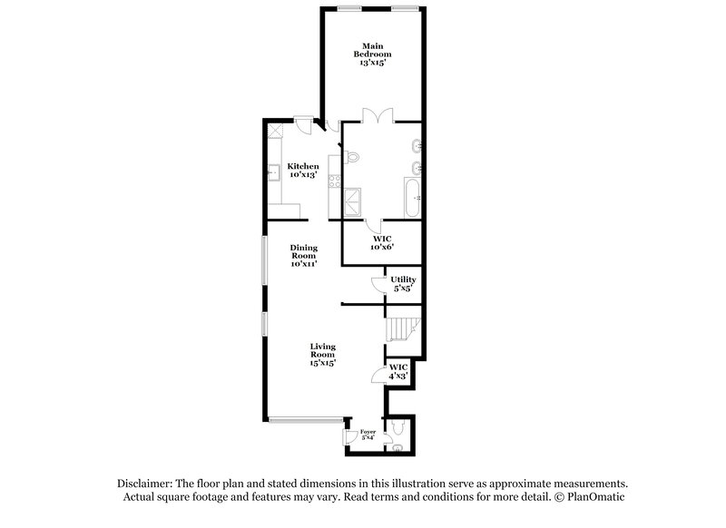 2,335/Mo, 415 N Heatherwilde Blvd Pflugerville, TX 78660 Floor Plan View