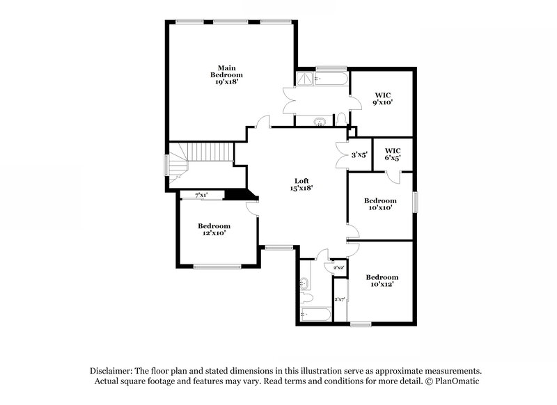 2,095/Mo, 1809 Creek Ledge Pl Round Rock, TX 78664 Floor Plan View 2