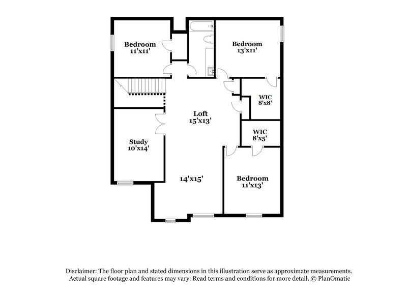 2,410/Mo, 8113 Pescara Cv Round Rock, TX 78665 Floor Plan View 2