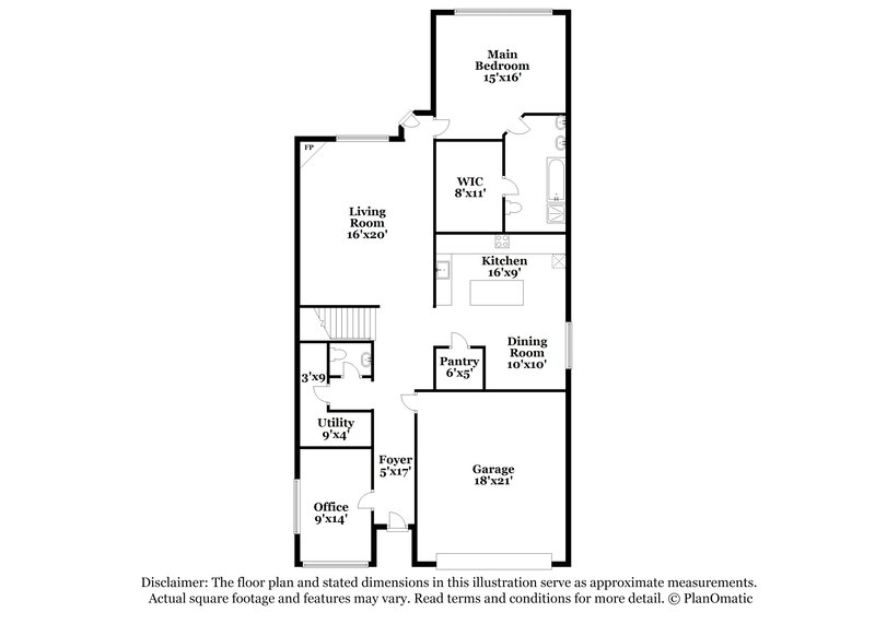 3,035/Mo, 1109 Briscoe Cv Hutto, TX 78634 Floor Plan View 2