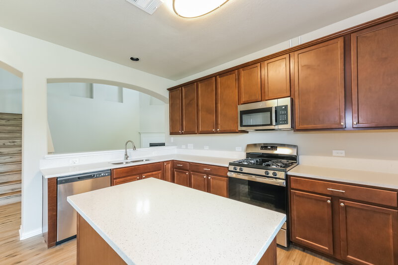 3,035/Mo, 1109 Briscoe Cv Hutto, TX 78634 Kitchen View