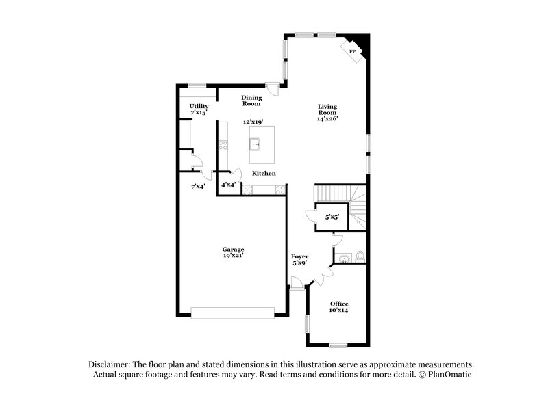 2,930/Mo, 160 Isabella Way Liberty Hill, TX 78642 Floor Plan View