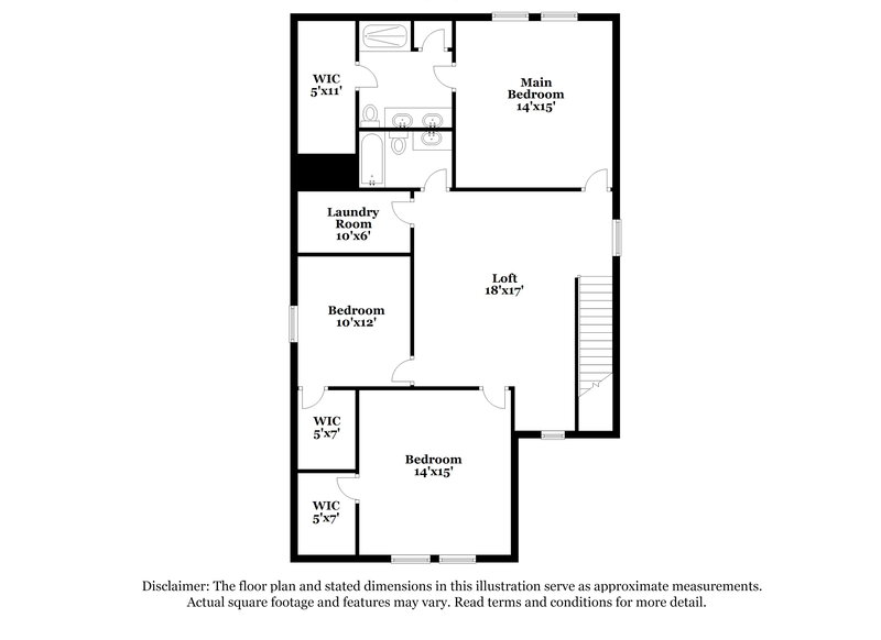 1,840/Mo, 314 Ellwood Rd Maxwell, TX 78656 Floor Plan View