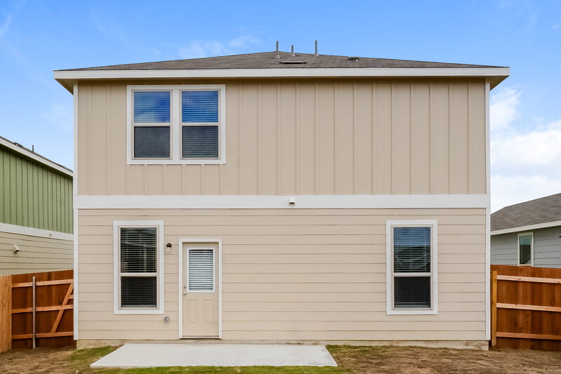 1,840/Mo, 314 Ellwood Rd Maxwell, TX 78656 Rear View