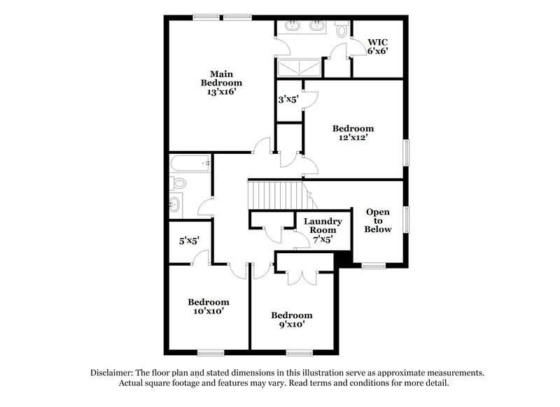 1,810/Mo, 306 Ellwood Rd Maxwell, TX 78656 Floorplan View 2