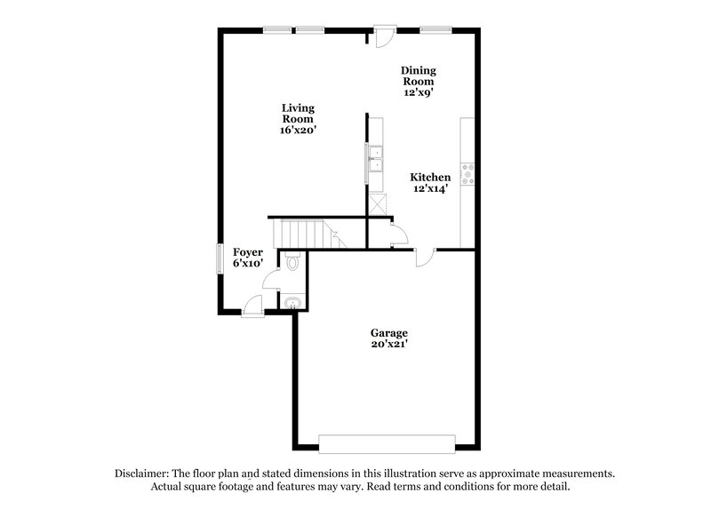 1,760/Mo, 232 Ellwood Rd Maxwell, TX 78656 Floor Plan View