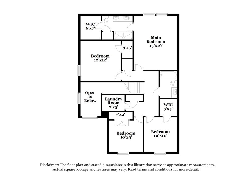1,760/Mo, 232 Ellwood Rd Maxwell, TX 78656 Floor Plan View 2