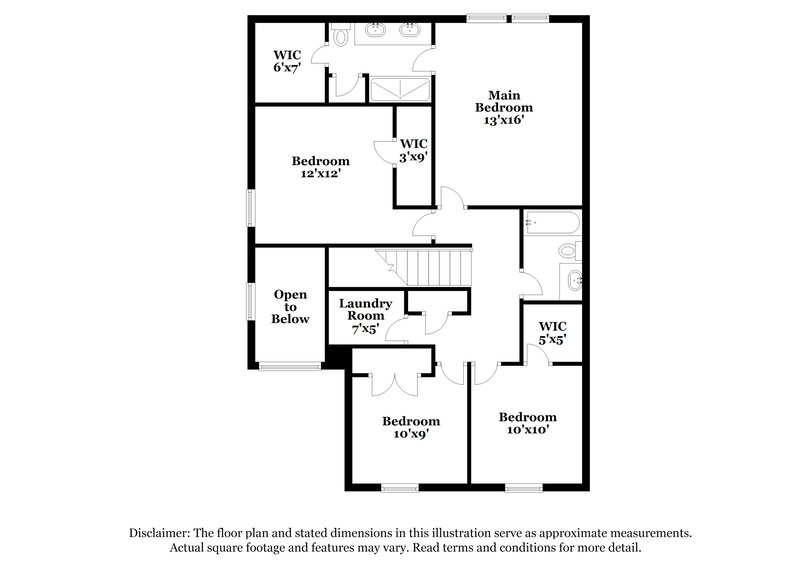 1,740/Mo, 210 Ellwood Rd Maxwell, TX 78656 Floor Plan View 2
