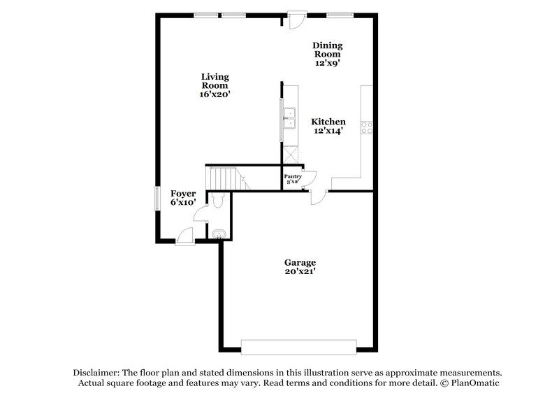 1,905/Mo, 197 Cobb Branch Dr Maxwell, TX 78656 Floor Plan View