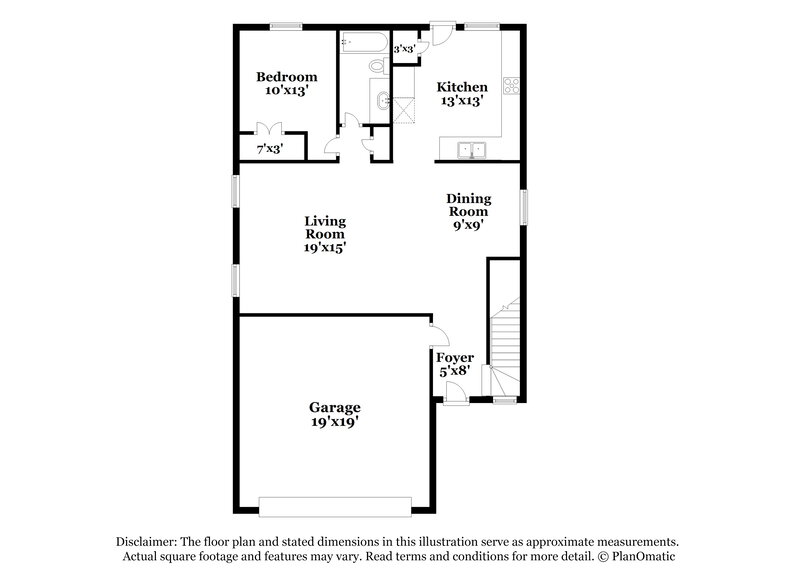 1,965/Mo, 205 Cobb Branch Dr Maxwell, TX 78656 Floor Plan View