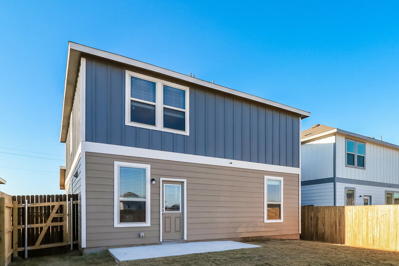 1,965/Mo, 205 Cobb Branch Dr Maxwell, TX 78656 Rear View