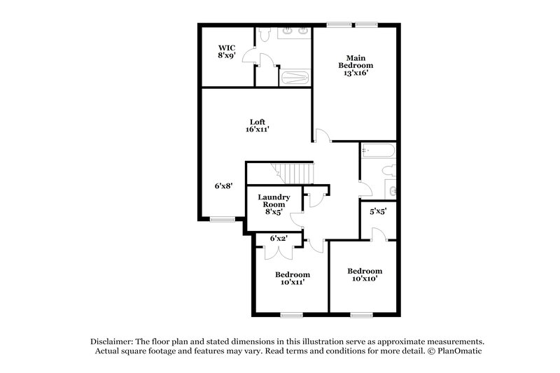 1,790/Mo, 243 Cobb Branch Dr Maxwell, TX 78656 Floor Plan View 2