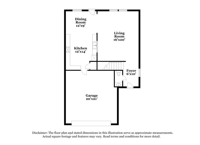 1,795/Mo, 323 Ellwood Rd Maxwell, TX 78656 Floor Plan View