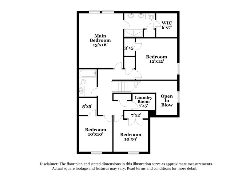 1,795/Mo, 323 Ellwood Rd Maxwell, TX 78656 Floor Plan View 2