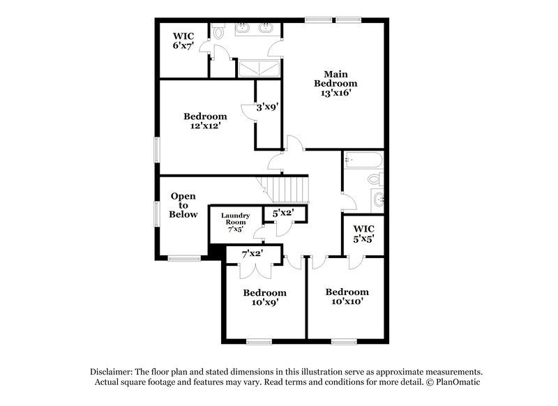 1,795/Mo, 130 Hibiscus St Maxwell, TX 78656 Floor Plan View 2