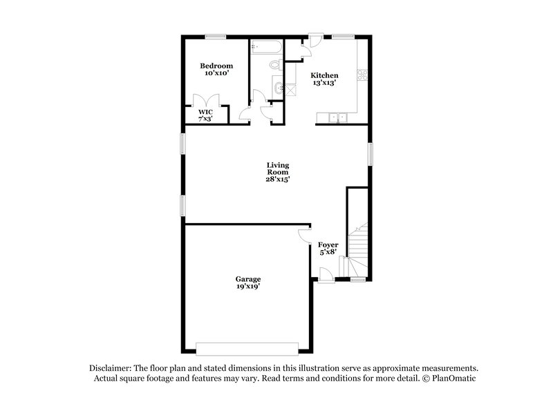 1,875/Mo, 142 Hibiscus St Maxwell, TX 78656 Floor Plan View