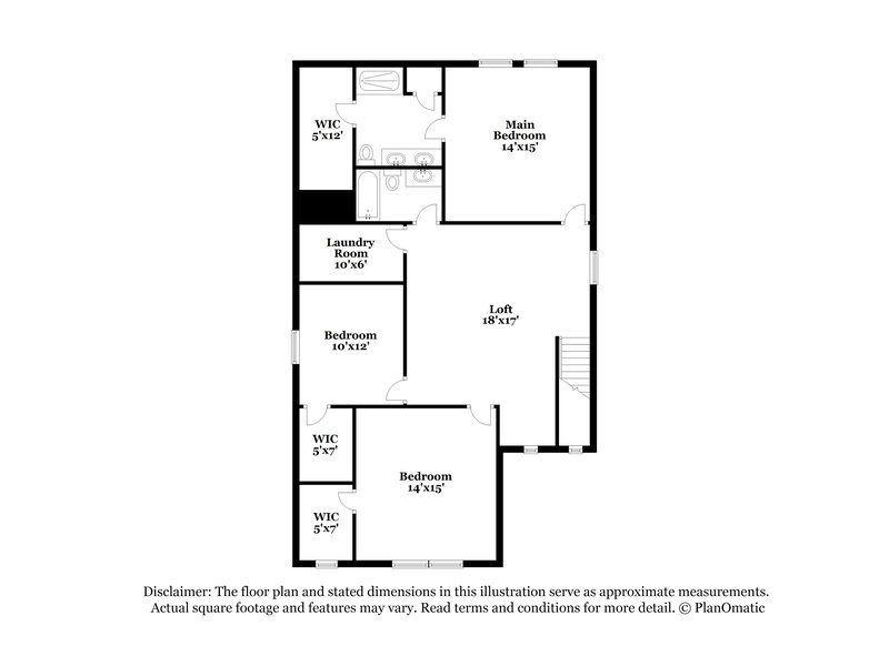 1,875/Mo, 142 Hibiscus St Maxwell, TX 78656 Floor Plan View 2
