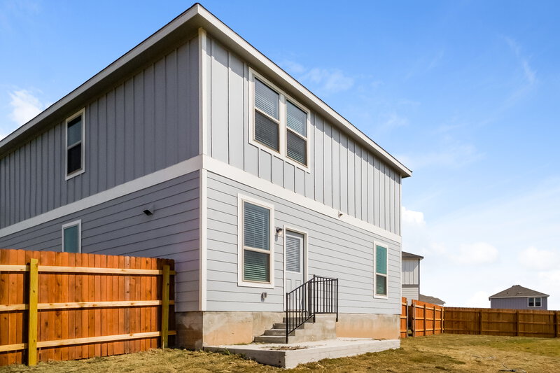1,875/Mo, 142 Hibiscus St Maxwell, TX 78656 Rear View