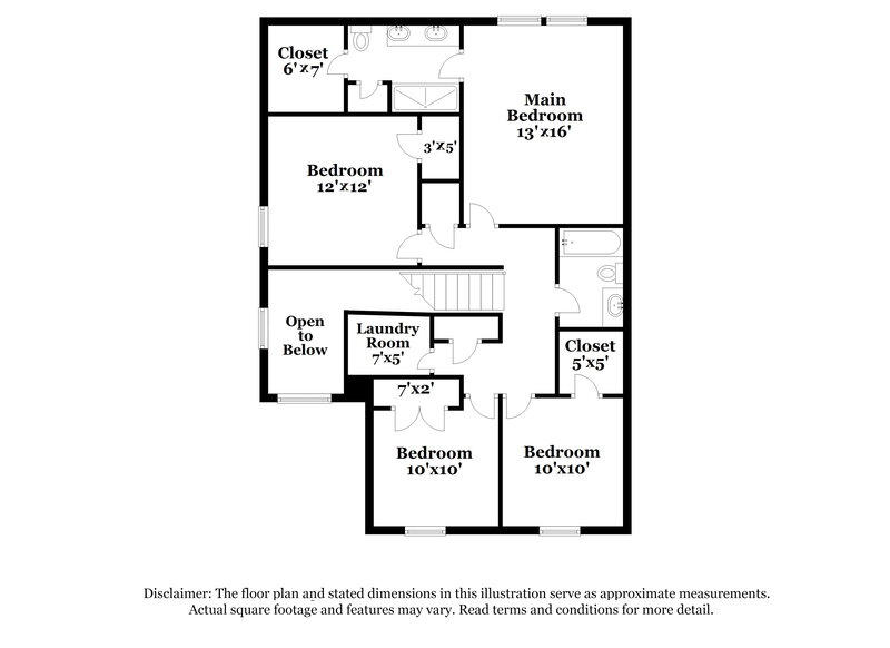 1,795/Mo, 125 Hibiscus St Maxwell, TX 78656 Floor Plan View 2