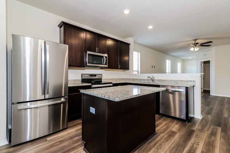 1,765/Mo, 231 Ellwood Rd Maxwell, TX 78656 Kitchen View 2