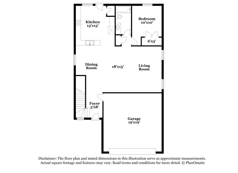 1,875/Mo, 191 Ellwood Rd Maxwell, TX 78656 Floor Plan View 2